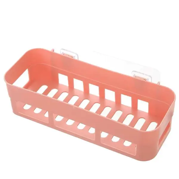 Wall Mounted Suction Plastic Storage Rack