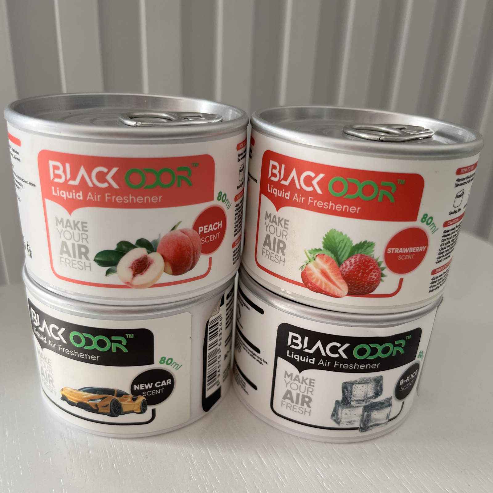 Black Odor liquid air freshener